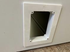 Cat Door Frame 3D Printer Model