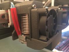 BCN3D Sigma E3D V6 Hotend Mount 3D Printer Model