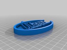 I.T. Cruz Medallion 3D Printer Model