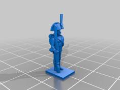 1-100 Spanish Soldiers 1808 Infantry Line Pack 1-4 3D Printer Model