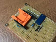 ESP8266 Socket Modified 3D Printer Model