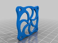 40x40mm Fan Cover 3D Printer Model