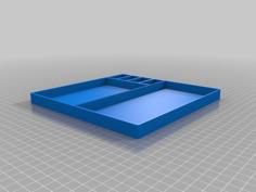 Gozunda – Tool Tray. Fits Under Creality K1/K1max And Others. 3D Printer Model