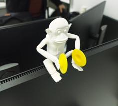 Cymbal Monkey Jolly Chimp 3D Printer Model