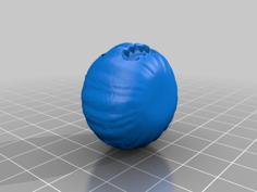 Miniature Halloween Pumpkin 3D Printer Model