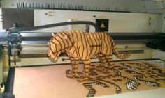 Laser Cut Panter