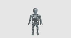 Terminator T-800 Playmobil 3D Printer Model