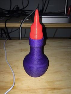 Vase, Squeeze Bottle Thingie And Nozzles 3D Printer Model