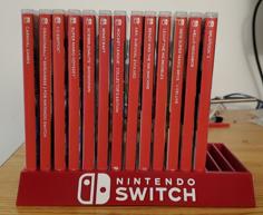 Nintendo Switch Mega Case Holder 3D Printer Model