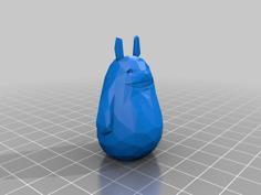 Totoro Low-poly 3D Printer Model