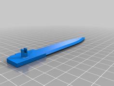 Sharper Blade 3D Printer Model