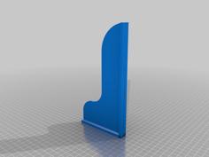 Shower Corner Splashguard 3D Printer Model