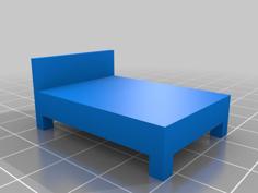 Double Bed (Australian Size) 3D Printer Model