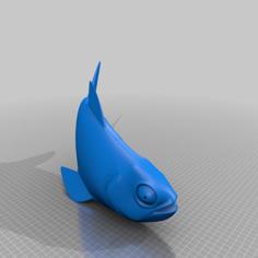 Whole Fish 3D Printer Model