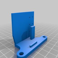 Mst Rmx Seat Post / Battery End Plate 3D Printer Model