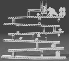 Donkey Kong 3D Printer Model