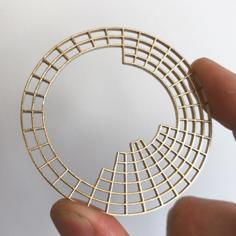 Circular Periodic Table 3D Printer Model