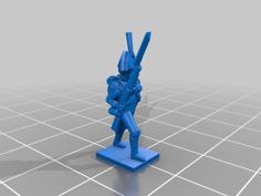 1-100 Spanish 1808 Soldiers Infantry Elite Pack 1-2 3D Printer Model