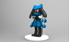 Riolu Pokèmon 3D Printer Model