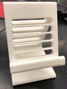 Phone Stand 3D Printer Model