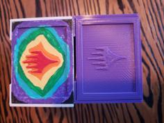 MTG Deck Lid With Symbol (narrow) 3D Printer Model