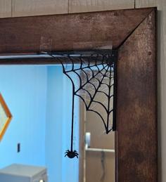 Spider Web For Corner Of Door/window/room 3D Printer Model