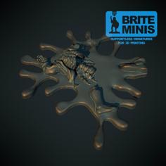 Bloody Mess 28mm (supportless, FDM Friendly) 3D Printer Model