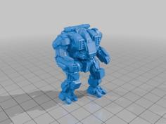 Titan Battlemech 3D Printer Model