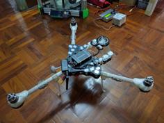 Full 3D Print Y6 HexaCopter Flame V4 3D Printer Model