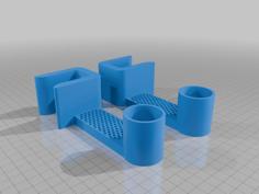 Paper Towel Shelf Holder (28.2mm) 3D Printer Model