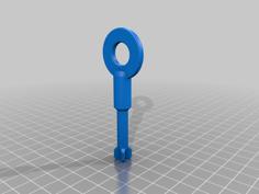 Train Key 3D Printer Model