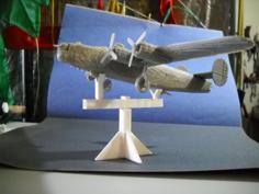 Air Plane B-24 American Heavy Bomber 3D Printer Model