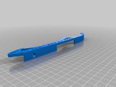 Spring-loaded Track Tensioner 3D Printer Model