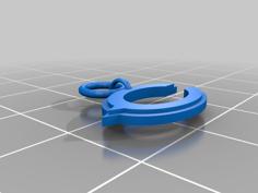 Chigago Bears Keychain 3D Printer Model