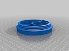 Stackable Screw-top Watch Parts Tray 3D Printer Model