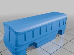 City Bus Micro Car Vehicle 3D Printer Model