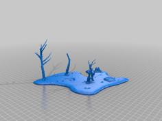 Forest – REMIX – Quadratic Edge Collaspe Decimation 3D Printer Model