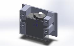 Servo Mount For 9gr Servo 3D Printer Model