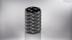 Hexagonal Spiral Vase 3D Printer Model