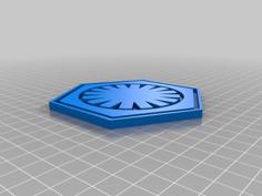 Star Wars Ep. VII Drink Coasters 3D Printer Model