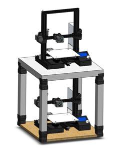 LACK 3D Printer Tower 3D Printer Model