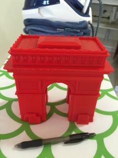 Arc Of Triumph Easy Print 3D Printer Model