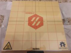 Laser Cut Voron Printbite Decal