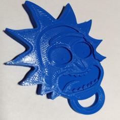 Rick’s Head Keychain – Rick And Morty 3D Printer Model