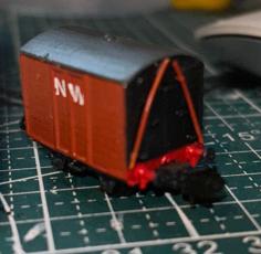 Tramway Luggage Van 3D Printer Model