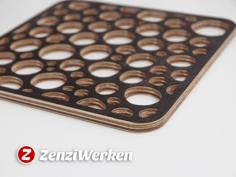 Bubble Trivet Cnc/laser 3D Printer Model