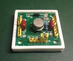 AD584 Voltage Reference Module Holder 3D Printer Model