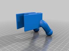 3rd Tablet Holder For Rear Seats 3D Printer Model