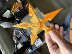 B2 Bomber Ninja Star 3D Printer Model