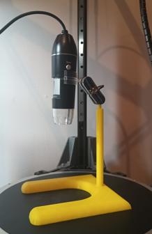 Microscope Stand 3D Printer Model